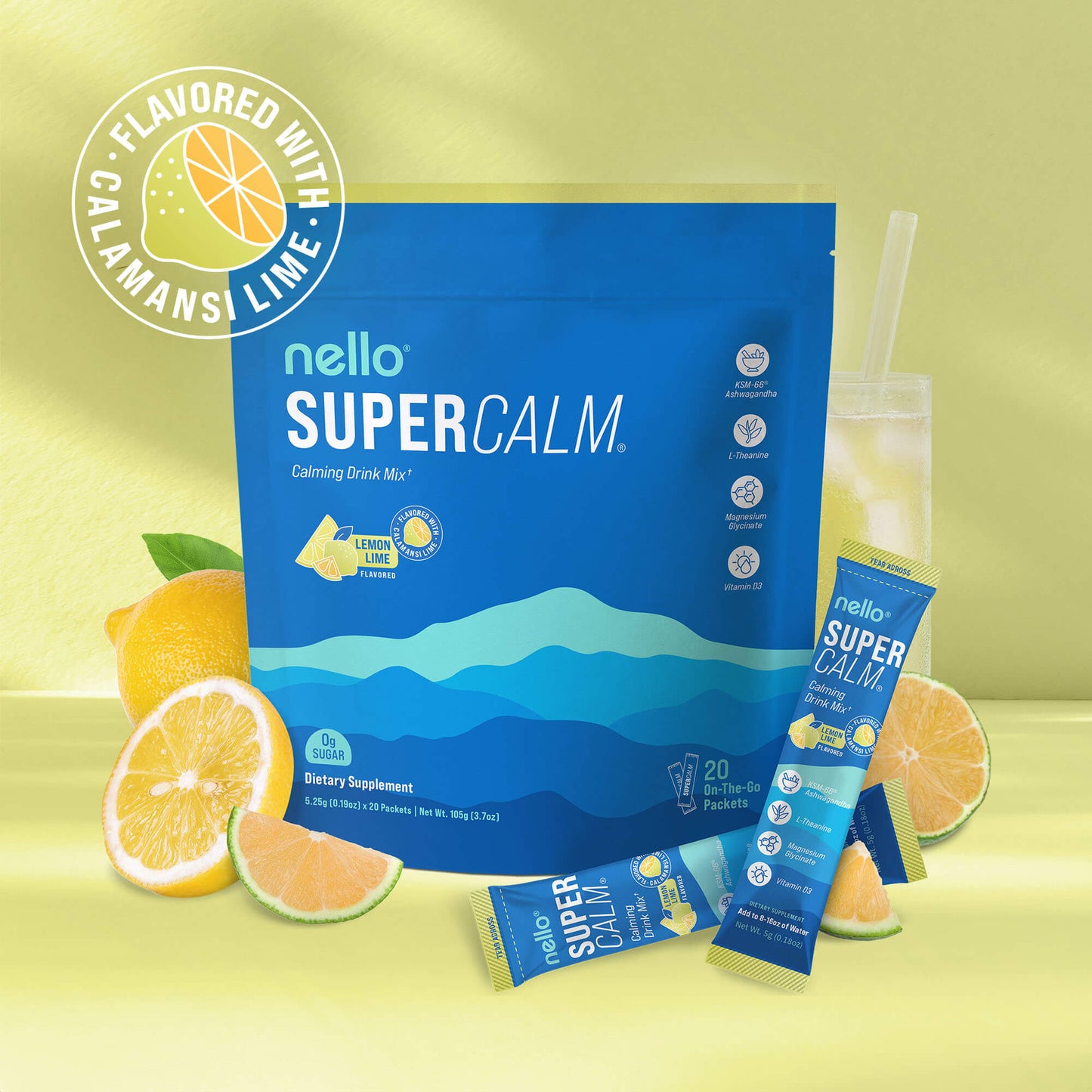 Nello Calm™ - Equilibrio Diario Ashwagandha + Magnesio