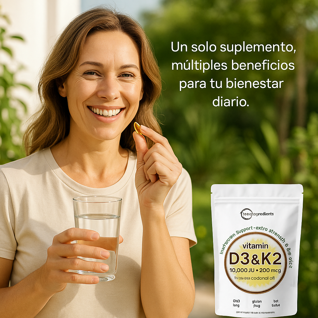 Vitamina D3K2 - Bienestar e inmunidad