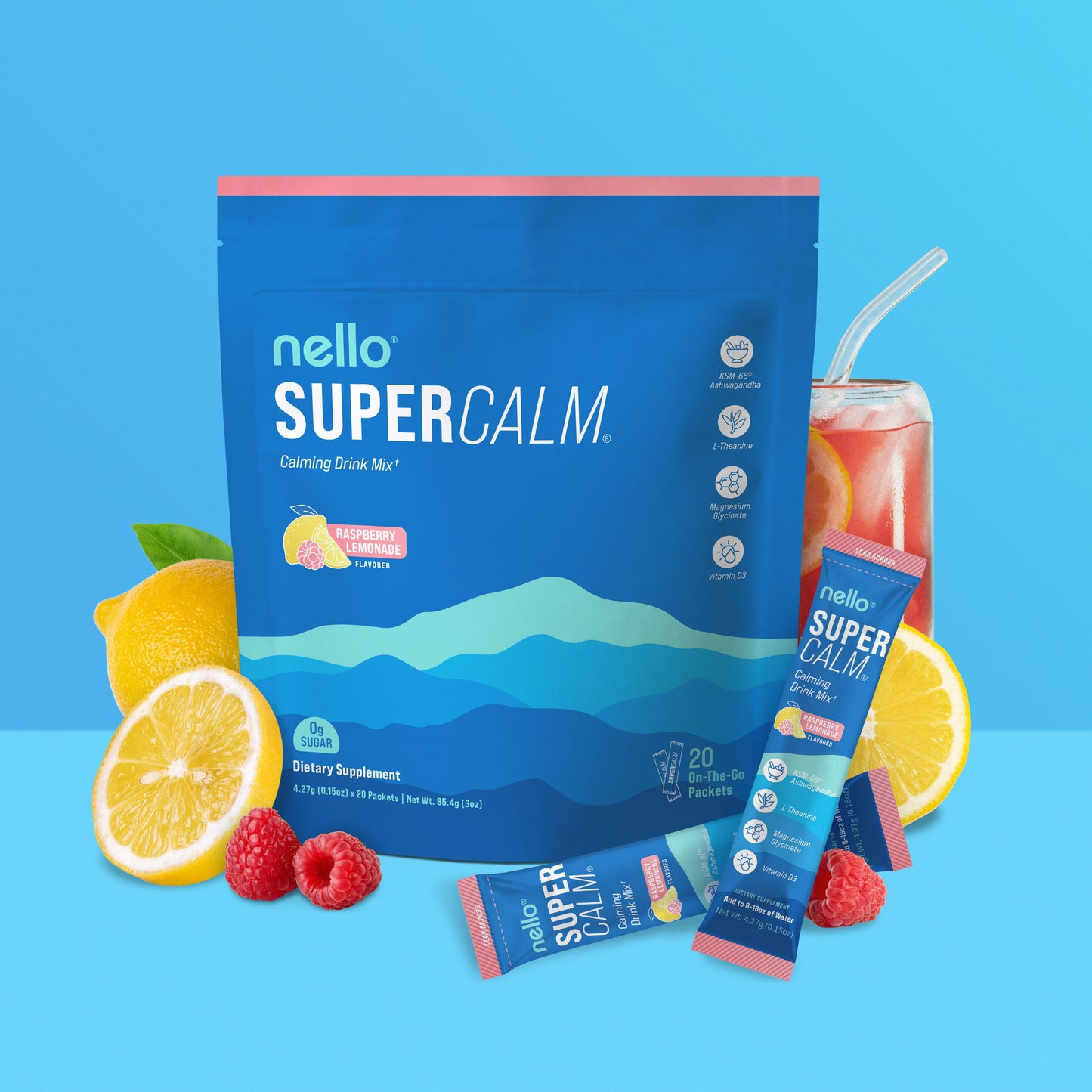 Nello Calm™ - Equilibrio Diario Ashwagandha + Magnesio