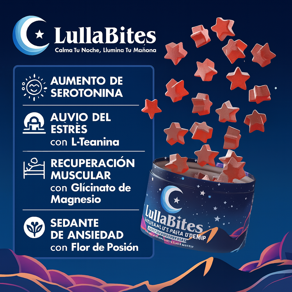 Lullabites™ - Gomitas para un sueño profundo y tranquilo