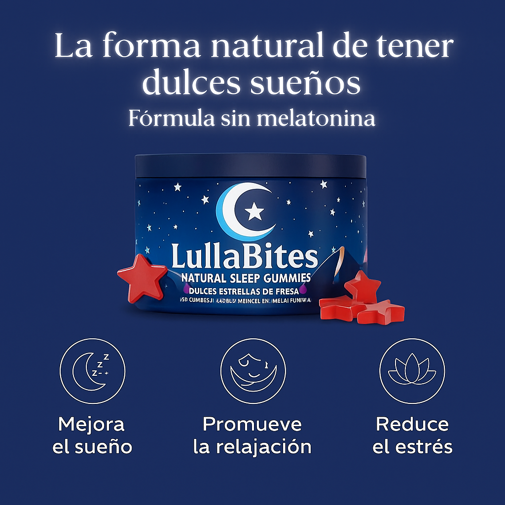 Lullabites™ - Gomitas para un sueño profundo y tranquilo