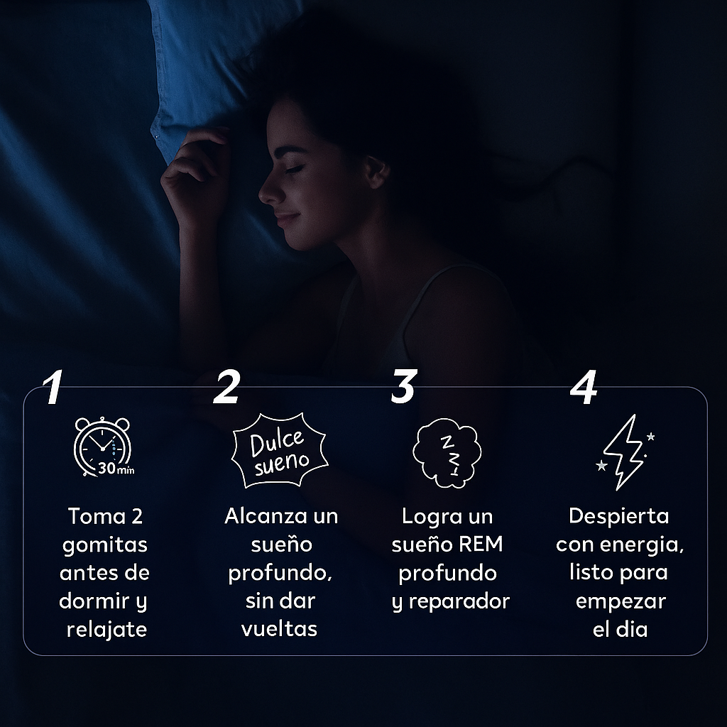 Lullabites™ - Gomitas para un sueño profundo y tranquilo