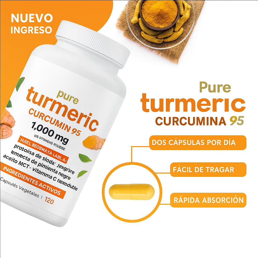 Turmeric UltraBio Plus - Fórmula de Curcumina Avanzada