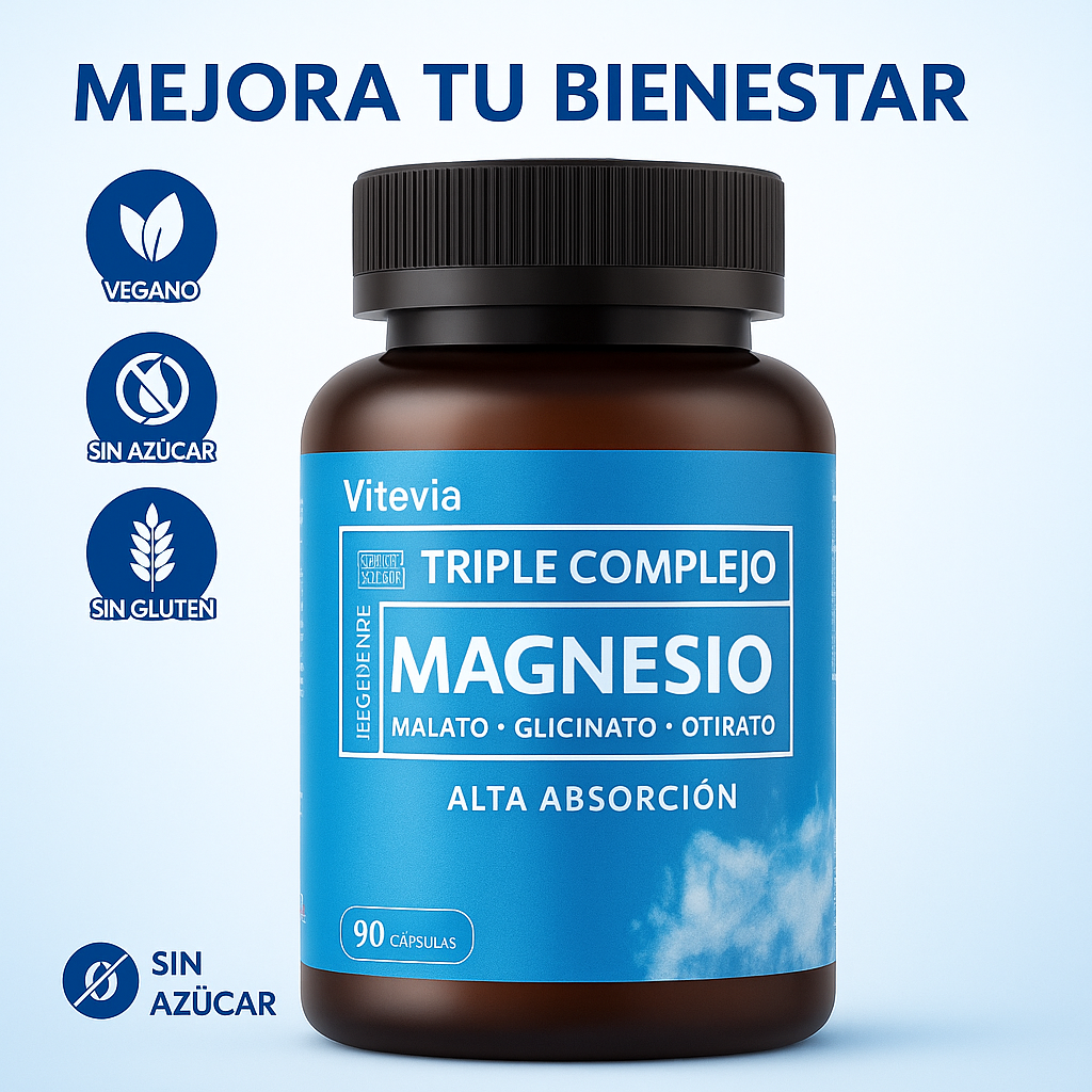 Triple Magnesio Complex (90 Cápsulas)
