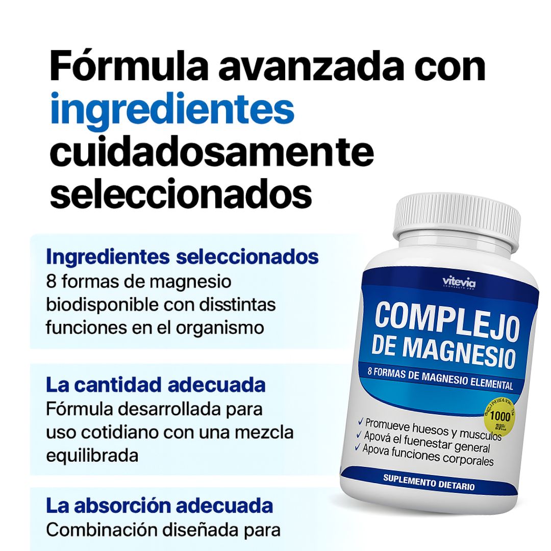 Complejo de Magnesio 8 en 1