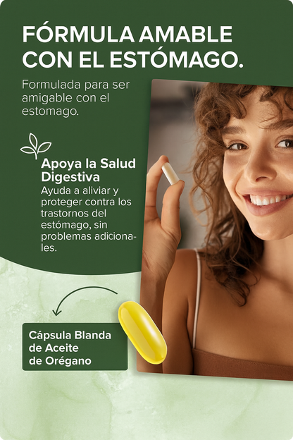 Aceite de Orégano + Aceite de semilla negra (carvacol)