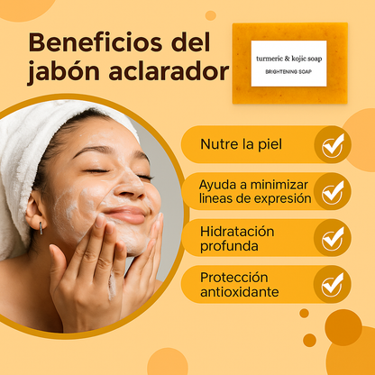 Pack x 3 Unidades para Cuidado y Limpieza con Cúrcuma