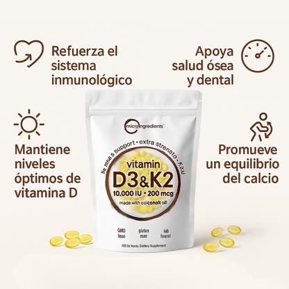 Vitamina D3K2 - Bienestar e inmunidad